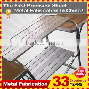OUTDOOR STAINLESS STEEL/ALUMINUM BBQ SIDE TABLE FOR COOKING thumbnail-2