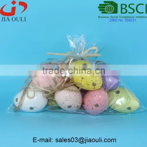 BSCI Audit Factory Cheap Easter Plastic Eggs, Hanging Plastic Easter Eggs thumbnail-2
