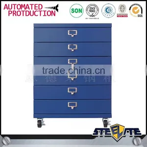 Industrial Furniture Metal Steel Tool Cart Mobile Cabinet thumbnail-4