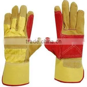 Double Palm Leather Safety Glove ZM-B15 thumbnail-1