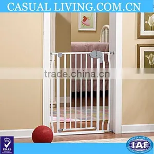 EXTRA TALL STEEL SLAT PET GATE WITH ALARM thumbnail-1