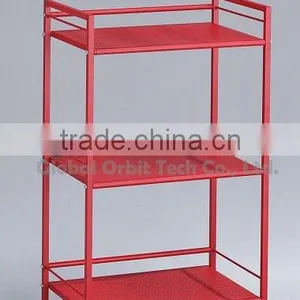 Metal Book Shelf,magazine Shelf,kitchen Warehouse Metal Storage Shelf thumbnail-1