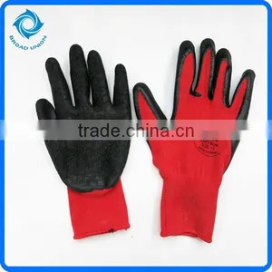 Crinkle Latex Coated Nylon Safety Gloves thumbnail-1
