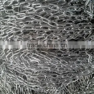 High Quality Electro Galvanized Animal Link Chain Direct Manufacturer thumbnail-1