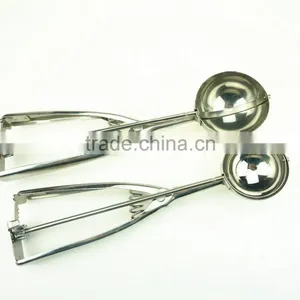 42151 Kitchen Utensil Heated Favor Stainless Steel Ice Cream Spoon thumbnail-3