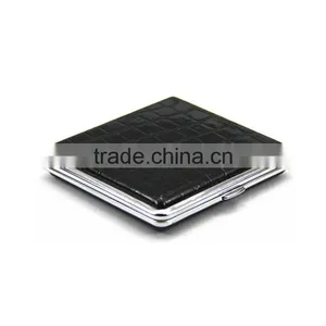 2017 High Quality Pocket Leather Metal 20 Cigarette Box Case thumbnail-5
