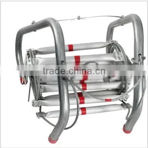 New Product High Strength Lifesaving Equipment Steel Wire Lightweight Extension Ladder thumbnail-1