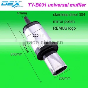 High Quality Racing Spare Part Exhaust System Universal Muffler Performance thumbnail-1