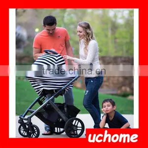 UCHOME Nursing Cover, High Chair Cover, Shopping Cart Cover 4-in-1for Baby Car Seat Cover thumbnail-6