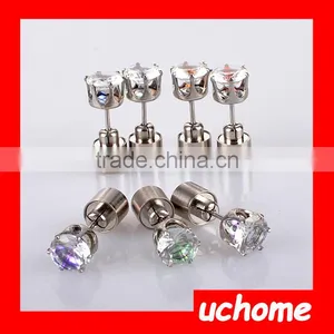 UCHOME Fashion Party Club Multi-Color Led Earrings,Wholesale Light Up Led Stud Earrings thumbnail-2