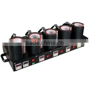 5 Coffee Mug Printing Machine, Mug Sublimation Machine 5 in 1 thumbnail-1