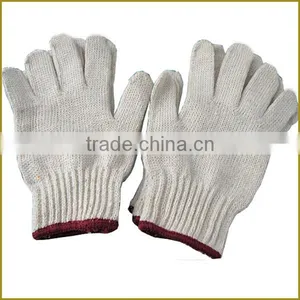 7G Knitted Industrial White Cotton Safety Gloves thumbnail-4