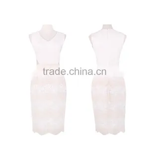 2015 Hot Selling Fashion Elegant Ladies Smart Casual Dress Guangzhou thumbnail-5