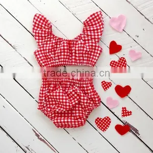 Amercian Girl Summer Beach Wear Bikini Two Piece Swimsuit Kids Beautiful Model Dresses thumbnail-3