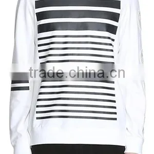 Stripe Design Hoodies Sweatshirts Men Custom thumbnail-3