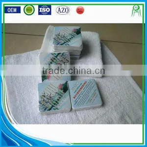 Custom Logo Shape Travel Compressed Face Towel thumbnail-2
