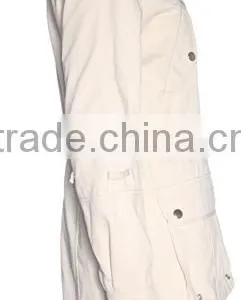 2014-2015 Long Winter White Coat Women's Winter Warm Long Coat Jacket thumbnail-6