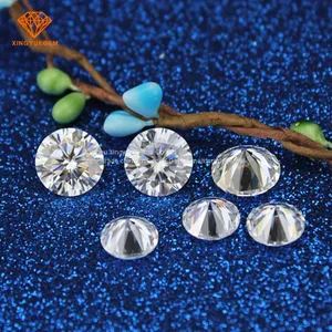 Forever Brilliant 3mm to 15mm Synthetic Moissanite Diamond Price per Carat thumbnail-2