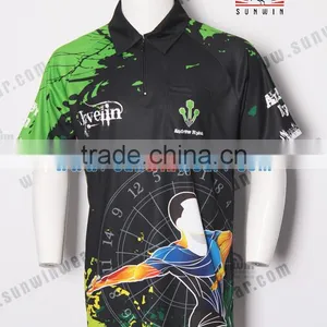 Quick Dry Darts Shirt, Cheap Custom Darts Jersey Sublimation thumbnail-5