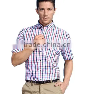 New Style t Shirt Design for Men Fashion Plaid T-shirts for Men thumbnail-2