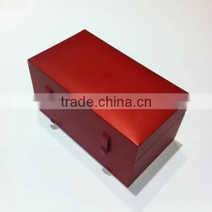 Red Paper Cover Jewelry /Crystal/Porcelain/Jade Box thumbnail-1