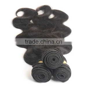 Large Stock Natural Color Body Wave Wholesale Virgin Temple Raw Indian Hair thumbnail-2