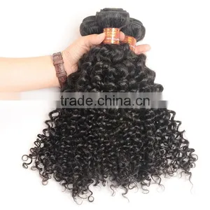 Xuchang Shengyuan Hair High Quality Cheap Price Wholesale Virgin Malaysian Afro Kinky Curl Sew In Hair Weave thumbnail-6
