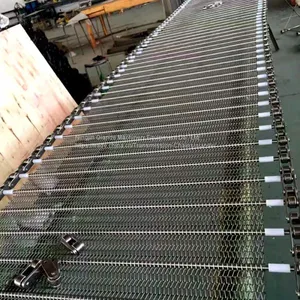 Stainless Steel Mesh Belt for High Temperature Furnace thumbnail-4