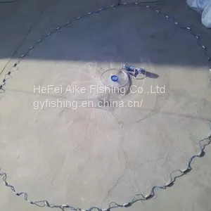 Nylon Monofialment Cast Nets, Speader Series Cast Nets, Galvanizing Sink, Best Strength, 3 Feet -8 Feet. thumbnail-1