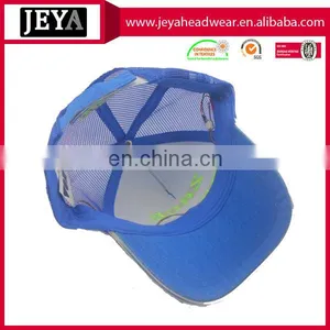 2016 Factory Wholesale Selling Embroidery Baseball Trucker Led Cap With Led Tube End Cap Customized thumbnail-5