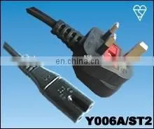 1.8m Power Mains PC Kettle Cable Lead 3Pin IEC C13 Monitor Screen thumbnail-4