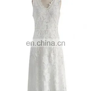 Top Grade Women Clothes Fashion Lined Lace Dress thumbnail-3