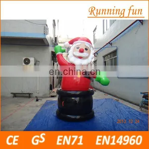 Christmas Inflatable Santa Claus Inflatable Large Outdoor Decoration thumbnail-3