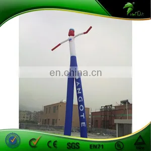 10m High Double Leg Advertising Inflatable Sky Dancer Wavy Man / Mini Inflatable Air Tube Man For Shown thumbnail-3