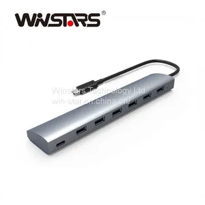 7 Ports USB 3.1 Type-C to USB 3.0/3.1 Hub With 5V 4A Adapter thumbnail-1