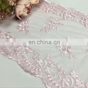 Embroidered Lace Restaurant Table Runner Decoration thumbnail-3