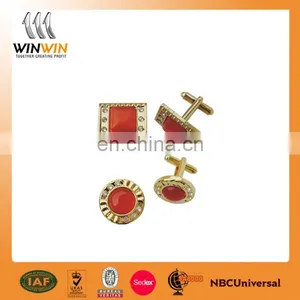 China Maufacture Cufflink and Tie Pin Set thumbnail-2