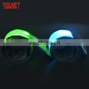 China Custom Glow Reflective Slap Band thumbnail-6