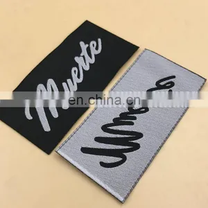 Custom Design Oblong Cheap Price Printed Clothing Logo Label thumbnail-1