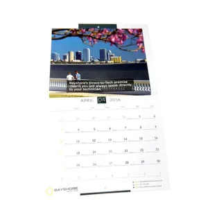 Wholesale Well Designed Custom Cheap Calendar Printing for Advertising thumbnail-5