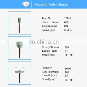 Dental Diamond Zirconia Ceramic Polishing Turbo Grinder thumbnail-2