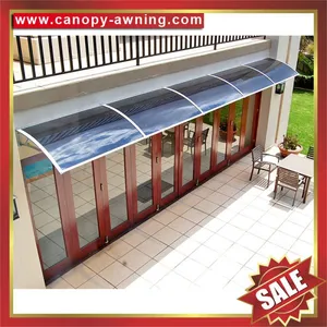 House Door Window Cast Aluminium Aluminum Diy pc Polycarbonate Awning Canopy Shelter Canopies Awnings Cover Shield for Sale thumbnail-1