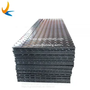 HDPE Plastic Mats 910*2440mm Hdpe Ground Mat With Texture thumbnail-3