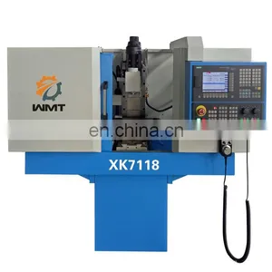 Model XK7118 Mini Precision Hobby CNC Milling Machine With CE thumbnail-1