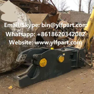 Demolition Crusher Excavator Attachment Hydraulic Shear Hydraulic Metal Shear thumbnail-1