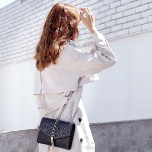European and American Women's Shoulder Portable Messenger Bag thumbnail-4