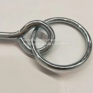 Fastener Stainless Steel Eye Hitch Ring Lag Hook Screw thumbnail-3
