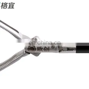 Laparoscopic V-shaped Grasping Forceps With Handle Surgical Instrument thumbnail-3