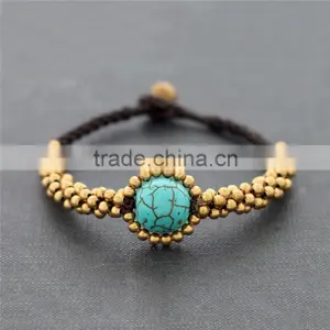 Vintage Charm Jewelry Agate String Bracelets XE09-189 thumbnail-1