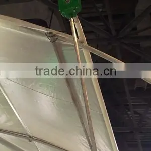 Manual Greenhouse Plastic Film Rolling up Winch Unit thumbnail-3